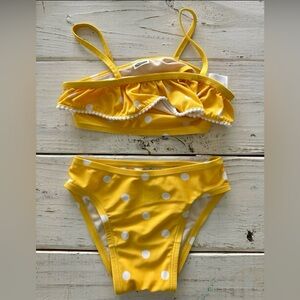 Yellow Polka Dot Bikini